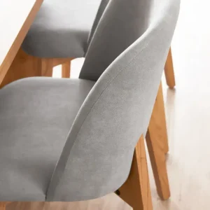 Silla Nórdica madera Paraíso tapizada Sami - SILVINA C 0