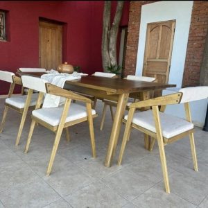 Silla moderna diseño cuadrada comedor Julieta - SILVINA C 42