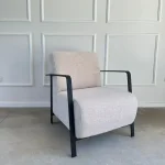 Sillón individual Moderno caño Alessya