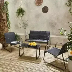 Juego jardin exterior Aluminio Moderno Saudi - SILVINA C 1