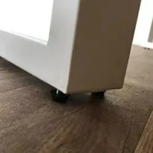 Mesa escritorio oficina Industrial Hierro blanca Block - SILVINA C 4