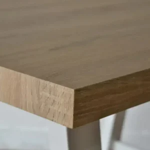 Mesa escritorio oficina Industrial Hierro blanca Block - SILVINA C 6