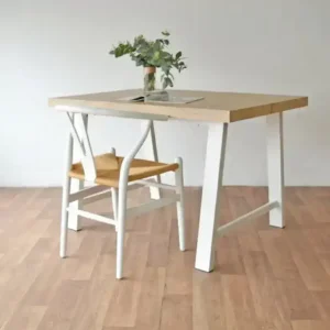 Mesa oficina Industrial Hierro White Lam - SILVINA C 1