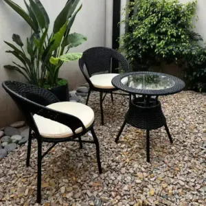 Set Juego exterior Balcón Terraza Ratán Alma - SILVINA C