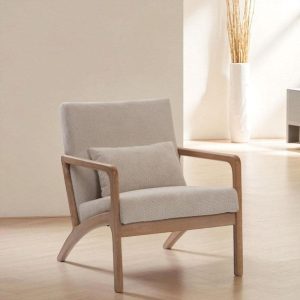Sillón 1 Cuerpo Individual Nórdico Madera Bee - SILVINA C 12