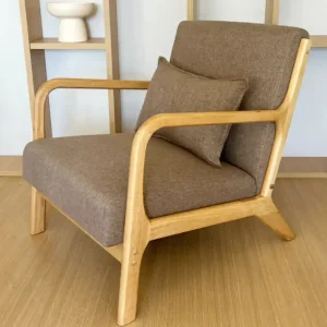 Sillón Individual Exterior Nórdico madera Lee - SILVINA C 1