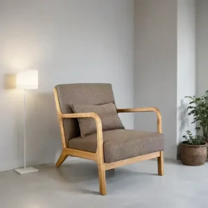 Sillón Individual Exterior Nórdico madera Lee - SILVINA C