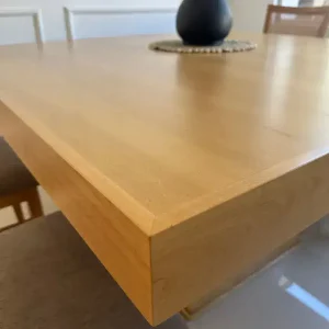 Mesa comedor cuadrada madera Moderna Piramide - SILVINA C 1