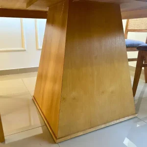 Mesa comedor cuadrada madera Moderna Piramide - SILVINA C 2