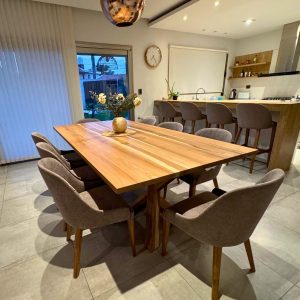 Mesa comedor madera Paraíso macizo Mardel - SILVINA C 43