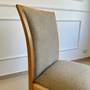 Silla comedor tapizada madera Moderna Tiana - SILVINA C 3