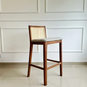 Banqueta alta desayunador Moderna esterilla Leonor - SILVINA C