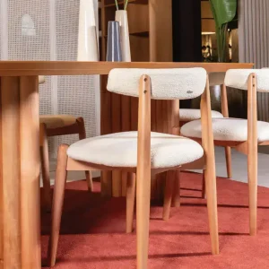 Mesa madera comedor ovalada varillada Zafira - SILVINA C 3