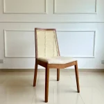 Silla Moderna comedor esterilla madera Amelia
