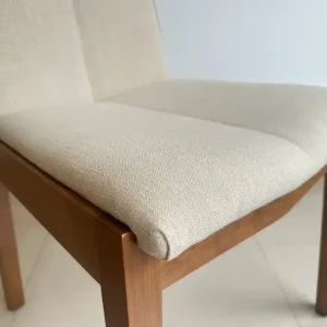 Silla comedor tapizada Moderna madera Elisa - SILVINA C 1