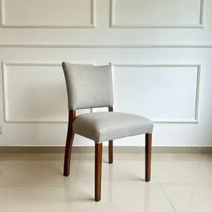 Silla tapizada comedor Moderna madera Celeste - SILVINA C
