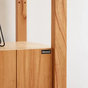 Estante madera Nórdica Paraíso doble Ivan - SILVINA C 3