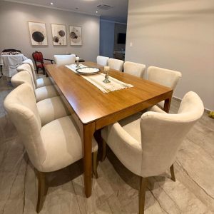 Silla comedor Moderna tapizada Elena - SILVINA C