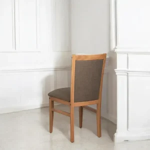 Silla tapizada comedor madera Paraíso Lucia - SILVINA C