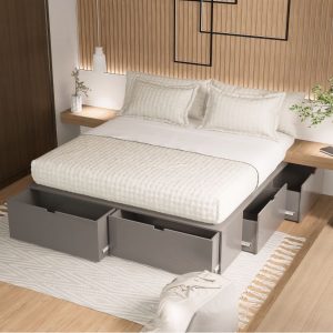 Cama 1 plaza y media cajones funcional 1,40 Plus Fred - SILVINA C (9)