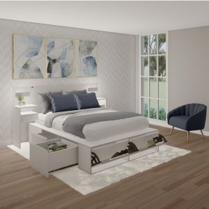 Cama dos plazas King cajones funcional pro Ada - SILVINA C 12 (22)