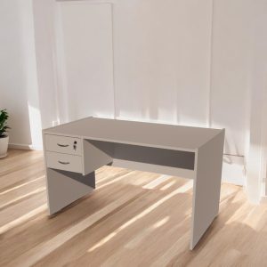 Escritorio Moderno PC Melamina 2 cajones Kia - SILVINA C 1 (2)