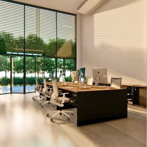 Escritorio Moderno PC Melamina 2 cajones Kia - SILVINA C 1 (5)