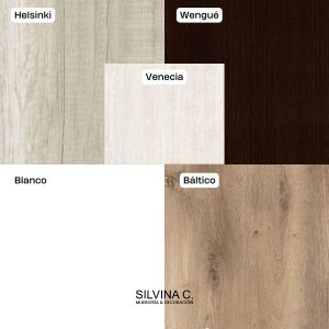 Escritorio PC oficina Moderno Melamina 3 cajones Elo - SILVINA C (7)