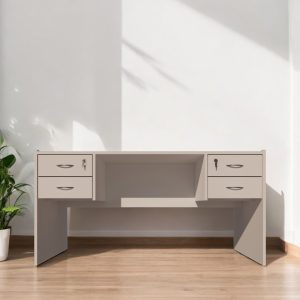 Escritorio PC oficina Moderno Melamina 4 cajones Gan (5)