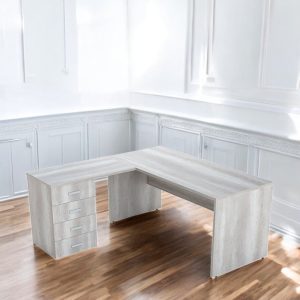 Escritorio esquinero L Moderno cajones Gina - SILVINA C 10