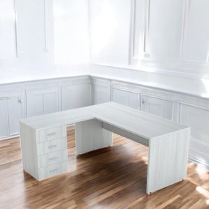 Escritorio esquinero L Moderno cajones Gina - SILVINA C 12