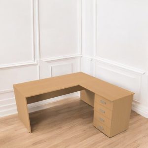 Escritorio esquinero L Moderno cajones Gina - SILVINA C 16