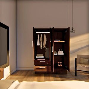 Placard Melamina 4 puertas Moderno 1,20 Joe - SILVINA C (1)