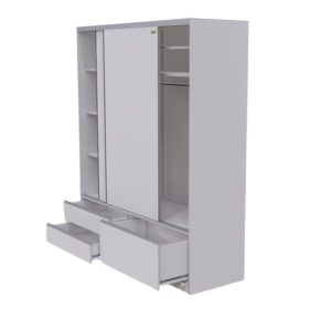 Placard puertas corredizas Melamina zapatero 2,20 Lens - SILVINA C (4)