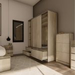 Placard puertas corredizas ropero zapatero 1,80 Lens