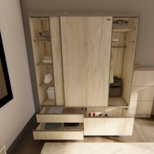 Placard puertas corredizas ropero zapatero 1,80 Lens - SILVINA C (8)