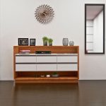 Rack Tv Moderno Melamina cajones Hans