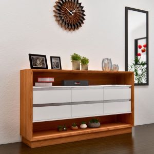 Rack Tv Moderno Melamina cajones Hans - SILVINA C (4)