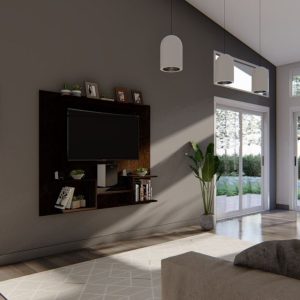 Rack Tv flotante living Moderno Melamina Mike - SILVINA C (5)
