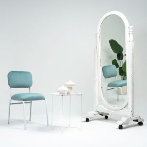 Silla oficina escritorio tapizada Moderna Bell - SILVINA C 7