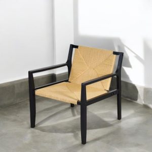 Sillón individual Nórdico Ratán negro Diesel - SILVINA C (2)