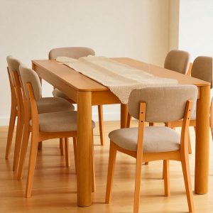 Mesa comedor Moderna madera Grandis Nacar - SILVINA C 1211