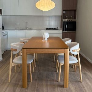Mesa comedor Moderna madera Grandis Nacar - SILVINA C 12211