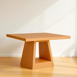 Mesa comedor cuadrada madera Moderna 1,35 Kair - SILVINA C 1212