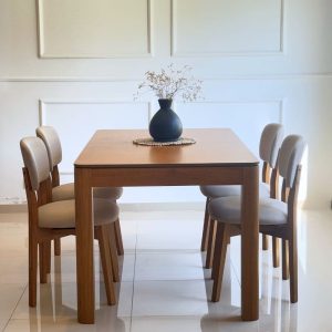 Mesa comedor extensible madera Grandis Nacar - SILVINA C (1)