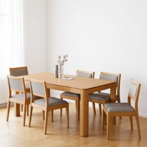 Mesa comedor extensible madera Grandis Nacar - SILVINA C (2)