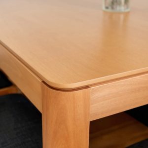 Mesa cuadrada comedor madera Grandis 1,35 Nacar - SILVINA C