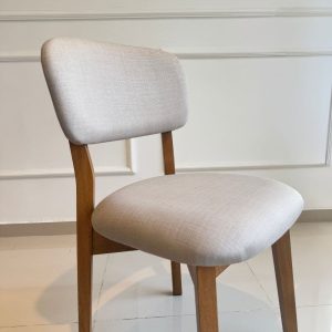 Silla Nórdica comedor tapizada madera Cindy - SILVINA C 122 (3)