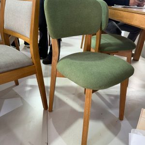 Silla Nórdica comedor tapizada madera Cindy - SILVINA C