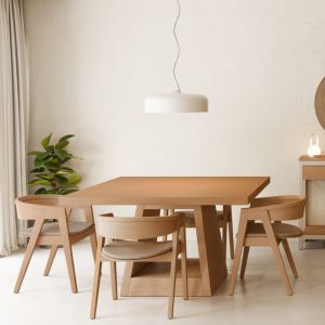 Silla comedor madera diseño Moderna Krom - SILVINA C (4)